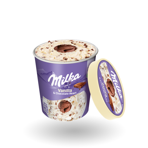 Milka Vanilla &amp; Chocolate Tub
